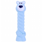 HipHop Bear tra&scaron;kantis lateksinis me&scaron;kinas žaislas &scaron;unims; 15cm
