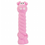 HipHop Piggy tra&scaron;kantis lateksinis par&scaron;iukas žaislas &scaron;unims; 15cm