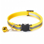 ZOO Reflex antkaklis katėms atspindintis &scaron;viesą, geltonas; 20-32cm