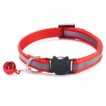 Zoo Reflex antkaklis katėms atspindintis &scaron;viesą, raudonas; 20-32cm