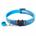 Zoo Reflex antkaklis katėms atspindintis &scaron;viesą, žydras; 20-32cm