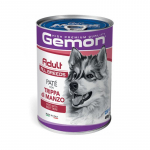 Gemon Dog Pate Adult beef konservuotas pa&scaron;aras pa&scaron;tetas &scaron;unims, jautiena; 400g