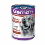 Gemon Dog Pate Adult lamb konservuotas pa&scaron;aras pa&scaron;tetas &scaron;unims, ėriena; 400g