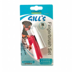 Croci Gill's Fingerbrush dantų &scaron;epetėliai &scaron;unims, dedamas ant pir&scaron;to; 2vnt