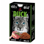 Alpha Spirit Natural Cat Duck skanėstai katėms, antiena; 80g