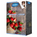 Smookies Strawberry & Yogurt sausainiai &scaron;unims, bra&scaron;kės ir jogurtas; 200g