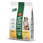 Libra Dog Chicken sausas pa&scaron;aras suaugusiems &scaron;unims, vi&scaron;tiena; 12kg