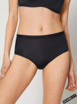Klasikinės kelnaitės auk&scaron;tu liemeniu WOW COMFORT 2.0 MAXI, juoda
