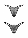 Rinkinys: seksualios kelnaitės CLARA 2-PACK
