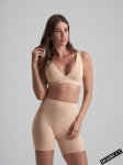 Lengvos kompresijos besiūliai formuojantys &scaron;ortukai INVISIBLE SHORT BEIGE