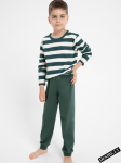 Ilga medvilninė berniukų pižama BLAKE