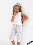 Medvilninė mergaičių pižama SHEENA KIDS