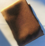 &Scaron;ilkinis pagalvės užvalkalas "Rich brown" 50x70