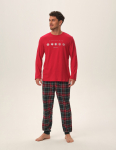 Kalėdinė vyri&scaron;ka pižama Honest 41914-33X XL