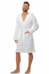 Medvilninis vyri&scaron;kas chalatas 2103 White M