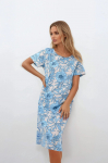Koszula Blue Peony Blue M