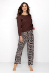 Piżama Boho Cafe Brown XL