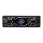 Manta Vancouver MACR401 automobilinis radijas su Bluetooth, juodas