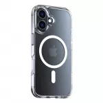 Torras Diamond-Mag dėklas iPhone 16 Plus, skaidrus