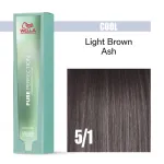 Wella Pure Perfection ilgalaikiai plaukų dažai be amoniako 5/1, 60 ml