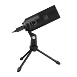 Fifine K669B USB kondensatorinis mikrofonas, juodas