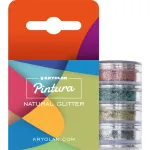 Kryolan Pintura natūralūs blizgučiai, 4 spalvos