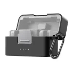 PULUZ PU744B silikoninis apsauginis dėklas DJI Mic Mini, juodas