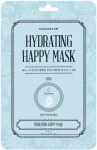 Veido kaukė KOCOSTAR Hydrating Happy Mask KOCO841, su hialurono rūg&scaron;timi, 25 ml