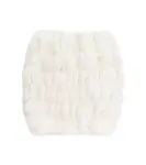 Glov Extra Wide Headband plati galvos juosta, Balta