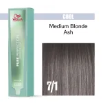 Wella Pure Perfection ilgalaikiai plaukų dažai be amoniako 7/1, 60 ml