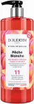 Du&scaron;o želė DOLIDERM Paris Hair & Body Creamy Shower Gel 11 P&ecirc;che Blanche DD11L, 1000 ml