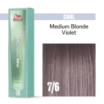 Wella Pure Perfection ilgalaikiai plaukų dažai be amoniako 7/6, 60 ml
