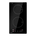 AMZCHEF Domino CE-T-37IB2xyzf-CS indukcinė kaitlentė, 2 zonos