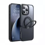 McDodo PC-4932 MagSafe dėklas su stovu iPhone 16 Pro, juodas
