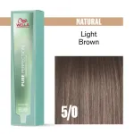 Wella Pure Perfection ilgalaikiai plaukų dažai be amoniako 5/0, 60 ml
