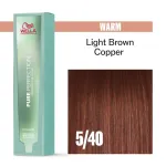 Wella Pure Perfection ilgalaikiai plaukų dažai be amoniako 5/40, 60 ml