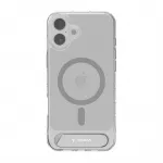 Torras Pstand Series dėklas iPhone 16 Plus, skaidrus