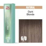 Wella Pure Perfection ilgalaikiai plaukų dažai be amoniako 6/0, 60 ml
