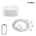 ZigBee vandens nuotėkio jutiklio SONOFF SNZB-05P ir WLDC200 laido rinkinys