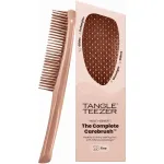 Plaukų &scaron;epetys Tangle Teezer Multi-Benefit The Complete Carebrush Glazed Mocha TT31133A, ploniems plaukams, &scaron;epečio ilgis - 23 cm
