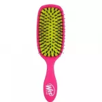 WetBrush Retail Shine Enhancer Brush plaukų &scaron;epetys su &scaron;erno &scaron;ereliais Pink