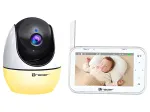 Vaizdo kūdikio stebėjimo sistema &bdquo;Tracer Senko 360 47933&ldquo;, juoda / balta / geltona