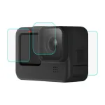 Puluz PU507 GoPro HERO12 / HERO11 / HERO10 / HERO9 Black apsauginių stiklų rinkinys