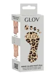 Glov Nano Glass stiklinė pėdų dildė, Cheetah