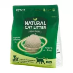 PETKIT Natural natūralus sulimpantis kačių kraikas, 4 &times; 2,4 kg
