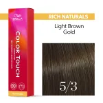 Wella Professionals COLOR TOUCH Rich Naturals plaukų dažai, 60 ml &ndash; 5/3