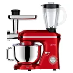 Lovio ChefAssistant Plus LVSTM02PRD planetinis virtuvinis kombainas, raudonas