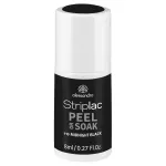 Alessandro STRIPLAC PEEL OR SOAK nagų lakas MIDNIGHT BLACK 8 ml