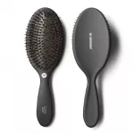 HH Simonsen Gloss Brush Plaukų &scaron;epetys su &scaron;erno &scaron;ereliais Black