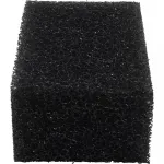 Kryolan stambių porų juoda SFX kempinėlė, 50 &times; 35 &times; 25 mm